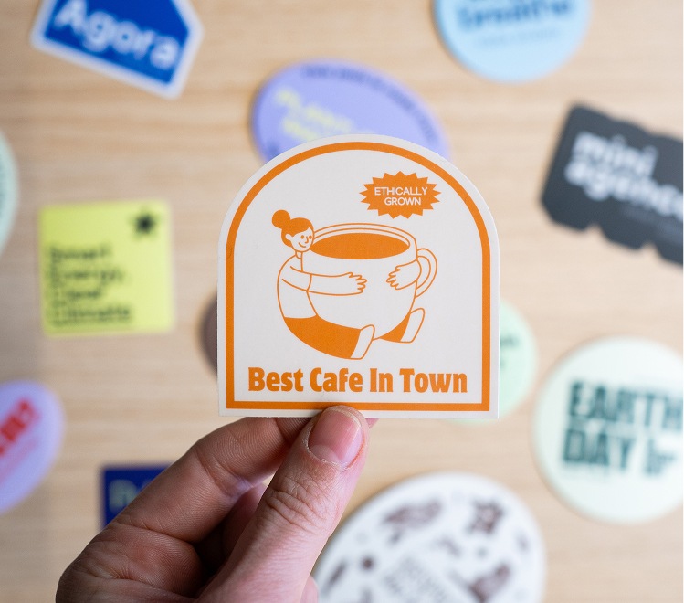 Plantbased stickers ecologiques